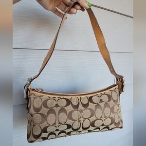 Coach Y2K Brown Baguette Bag (no. 8K01)